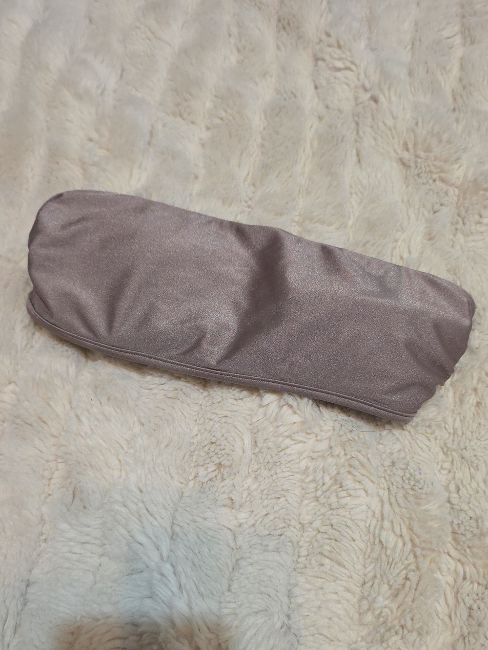 Victoria's Secret Metallic Mauve Strapless Bandeau